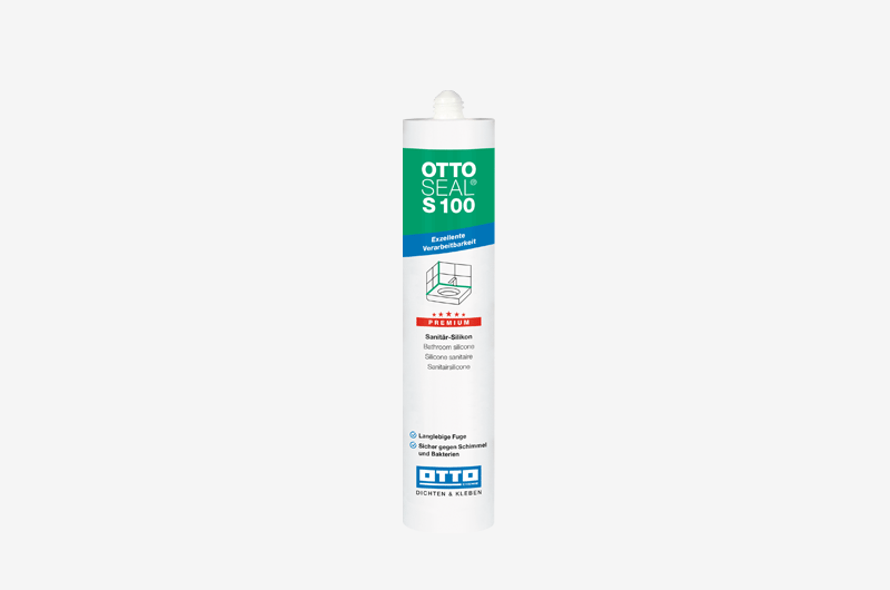 Ottoseal S100 Silicone Sanitario Opaco 300ml - Antimuffa E Resistente, OTTO-CHEMIE - Foto 3
